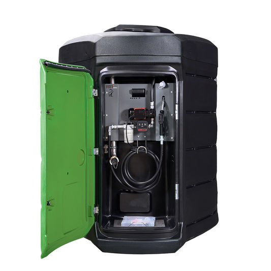 5000Litrov Postaja za Gorivo: Stacionarni Sistem Dizelskega Rezervoarja z 230V Črpalko in Polno Opremo