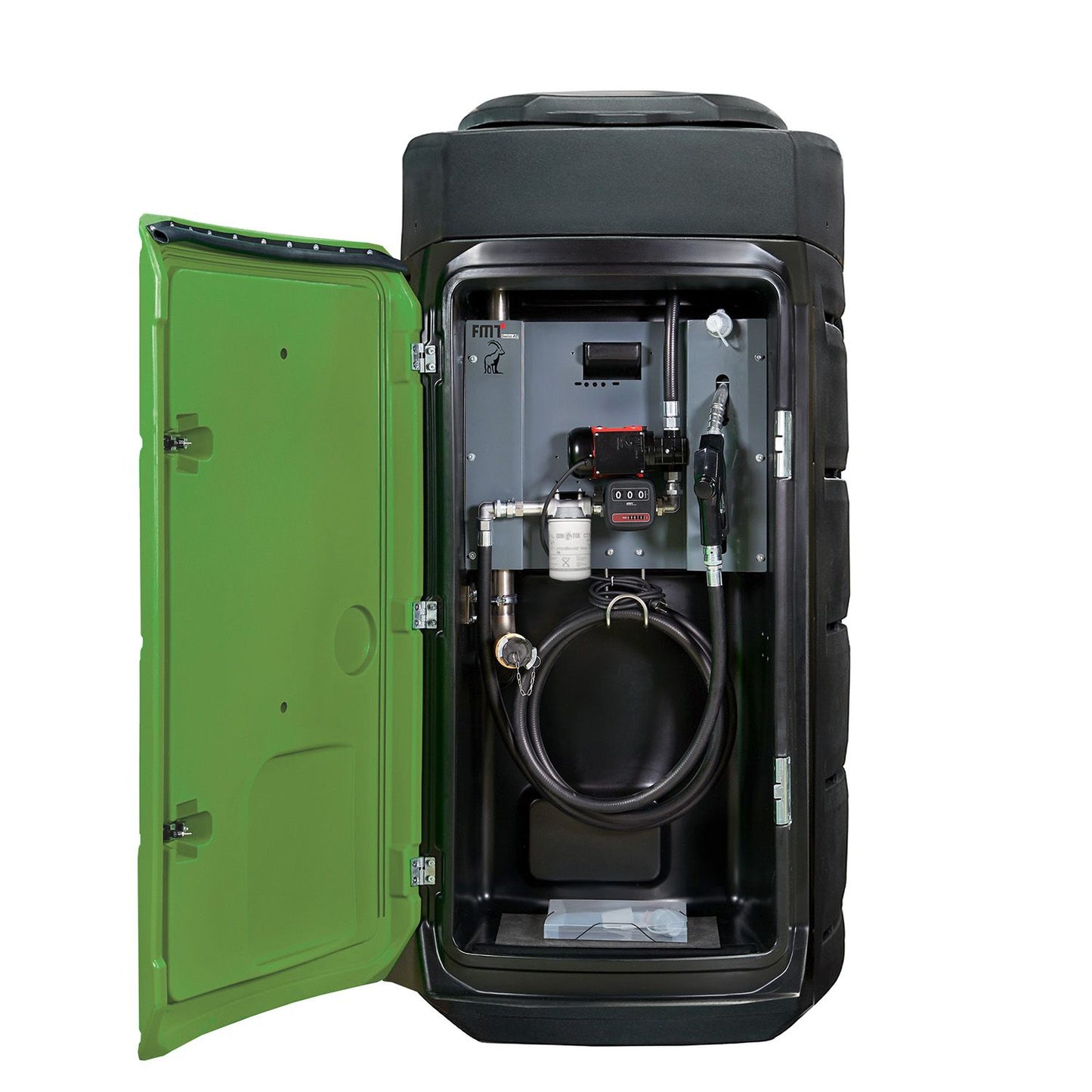 1500 Litrov Postaja za Gorivo: Stacionarni Sistem Dizelskega Rezervoarja z 230 V Črpalko in Polno Opremo