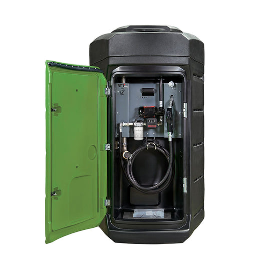 2500Litrov Postaja za Gorivo: Stacionarni Sistem Dizelskega Rezervoarja z 230V Črpalko in Polno Opremo